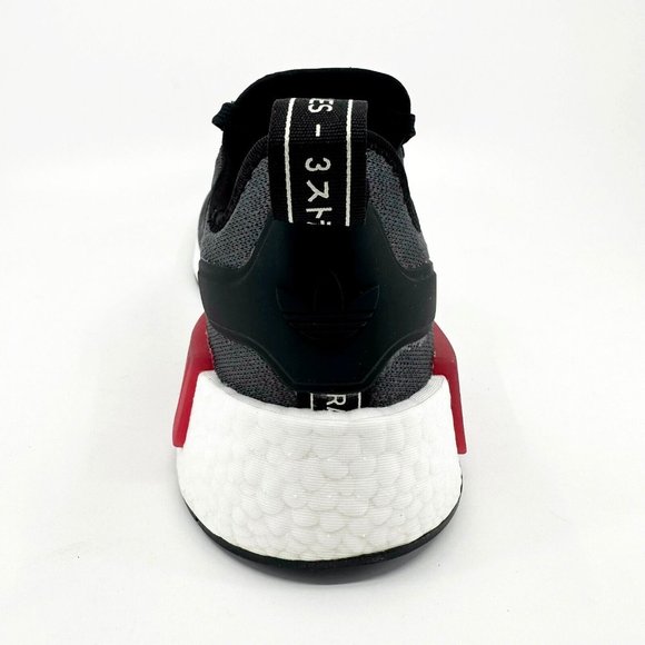 Adidas Originals NMD R1 Core Black Blue Red Mens Running Sneakers HQ4452 - Picture 5 of 6